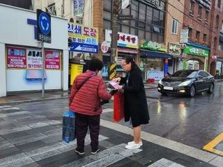 여성폭력추방주간 캠페인(순천의료원, 북부시장)